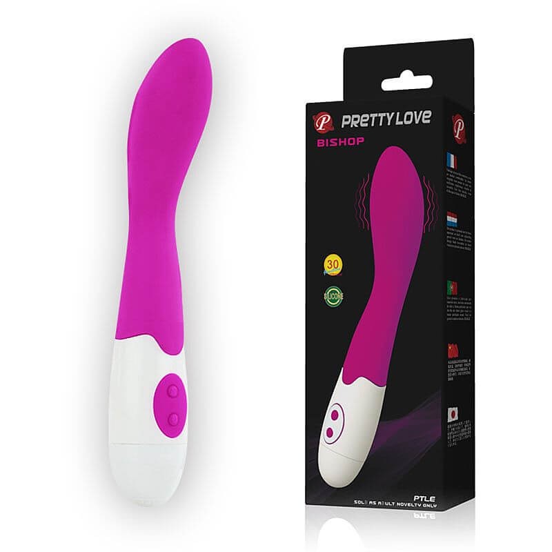 Vibrador Silicone Pretty Love Bishop 30 Níveis de Vibração