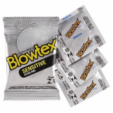 Preservativo Blowtex Sensitive Extra Fino com 3 Unidades