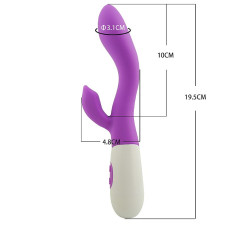 Vibrador de Ponto G e Clitóris Recarregável Colin 2 com 10 Modos de Vibração