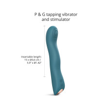 Vibrador de Ponto G com Batidinhas Swap Lovely Planet