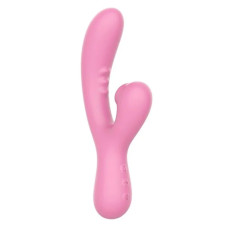 Oasis Vibrador de Ponto G com Sugador de Clitóris Linha Vibra Collors