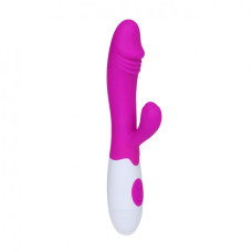 Vibrador Duplo de Silicone Snappy Pretty Love